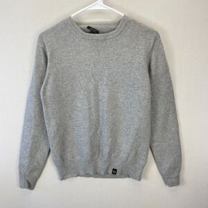 COPY - Belstaff England Wool Sweater Label Men’s Size L Gray Crew Neck Fits S